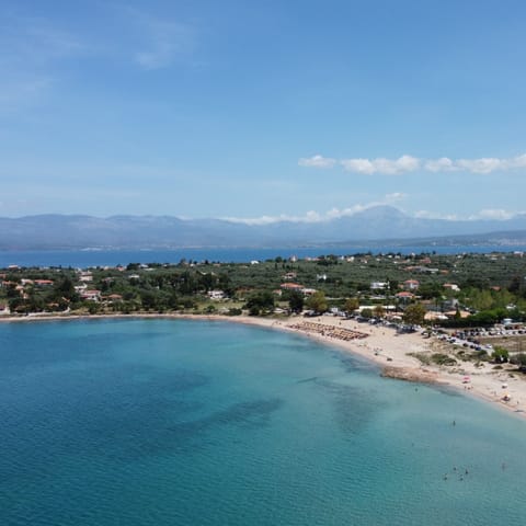 Experience the ethereal landscapes of Zekanthos with gorgeous beaches just a short drive away