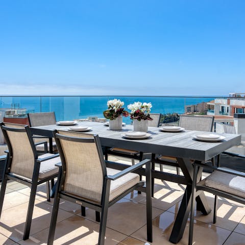 Find the perfect spot for sunset drinks and alfresco dining