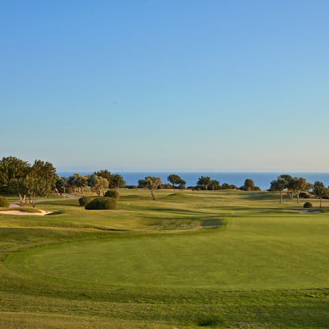 Score an ace on the award-winning championship golf course at your resort