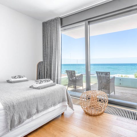 Wake up to the sea views