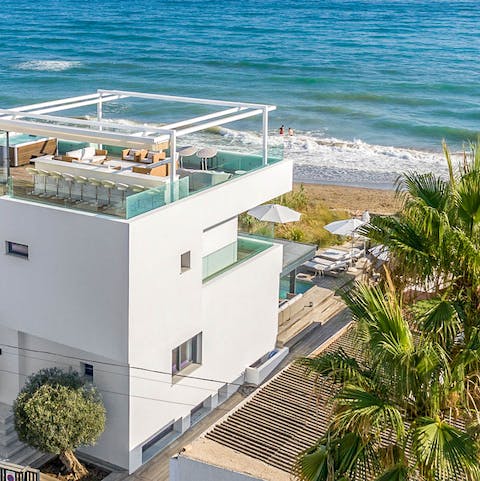 Step straight from the home to the beach