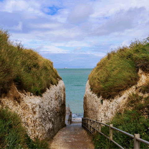 Stay in the heart of Margate, a ten-minute walk from the beach