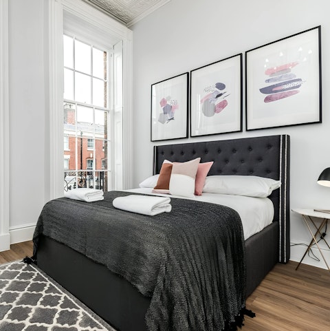 Wake up feeling rested and ready for busy days