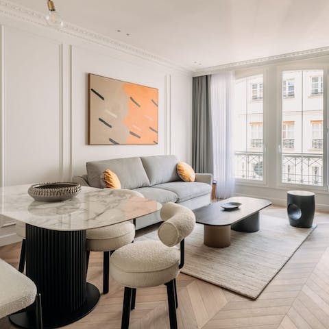 Enjoy some French cuisine at your dining table