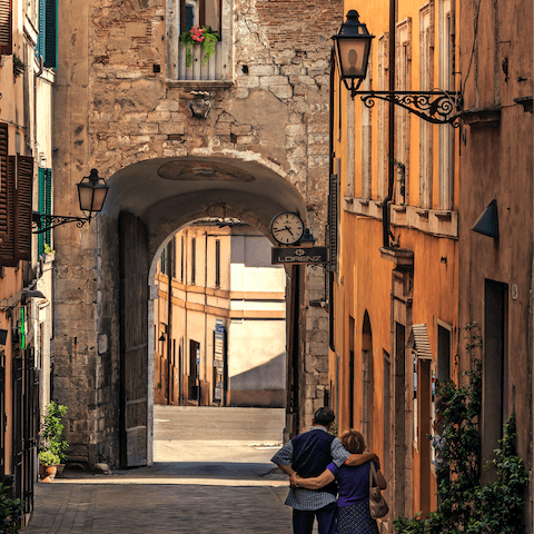 Stroll through the historic heart of Amelia, a short walk away