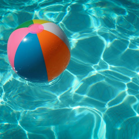 Cool off in your natural-chlorine pool after exploring the historic town of Trogir