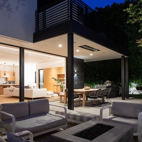 Enjoy a BBQ under the stars with loved ones