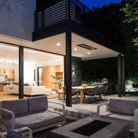 Enjoy a BBQ under the stars with loved ones