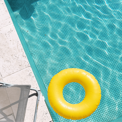 Beat the Mallorcan heat with a dip in the private plunge pool