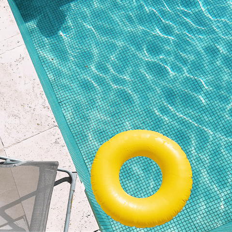 Beat the Mallorcan heat with a dip in the private plunge pool