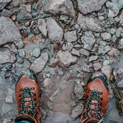 Ditch the skis and don your hiking boots to experience the mountains by foot