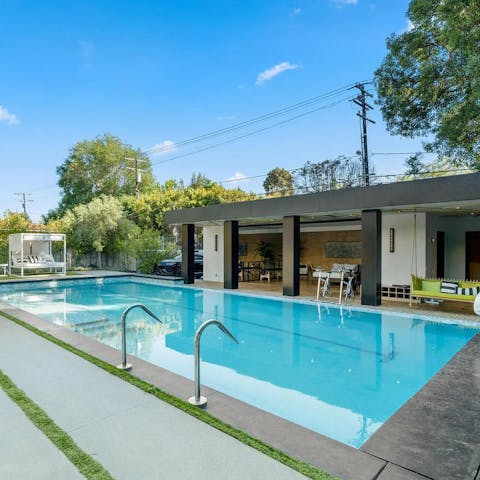 Make the most of the sunshine with a day by the pool