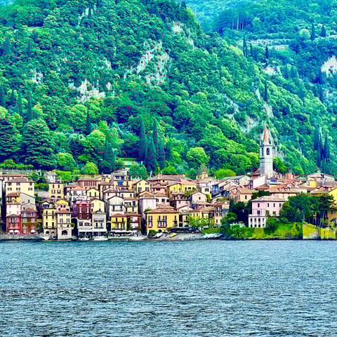 Visit beautiful Varenna, 3 kilometres away