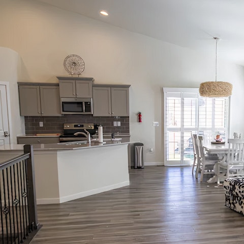 Feed the family with the well-appointed kitchen