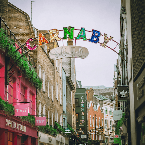 Reach the bright lights of Central London in half an hour by tube