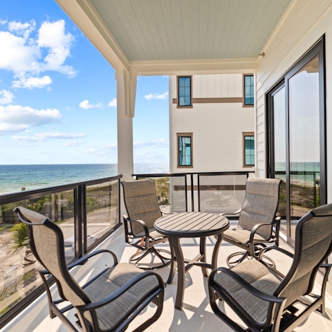 Wake up to sounds and sights of the ocean
