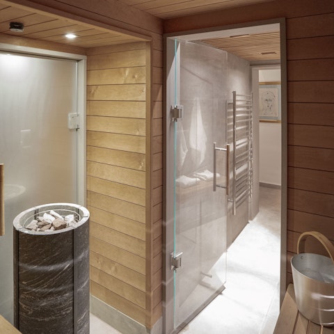 Unwind in the sauna