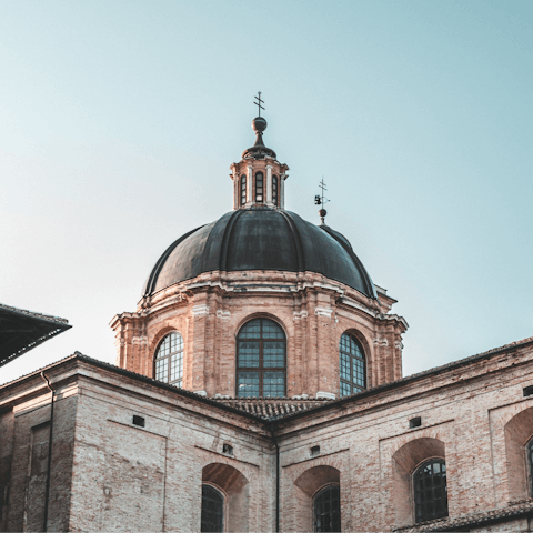 Visit the Palazzo Ducale in the renaissance city of Urbino, just a short drive from your doorstep
