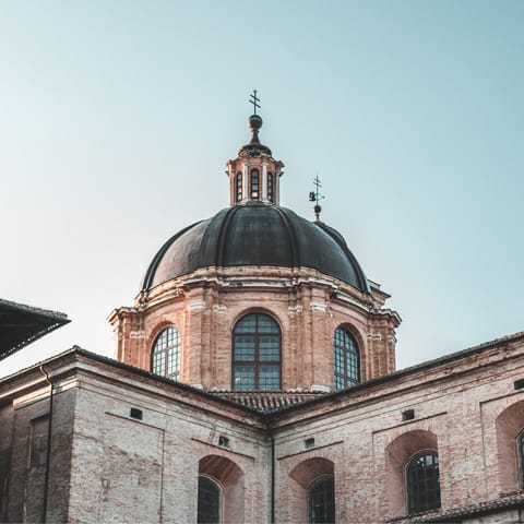 Visit the Palazzo Ducale in the renaissance city of Urbino, just a short drive from your doorstep