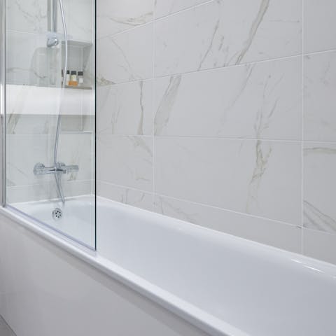 Take a relaxing soak in the tub after a day of exploring your Bayswater surroundings