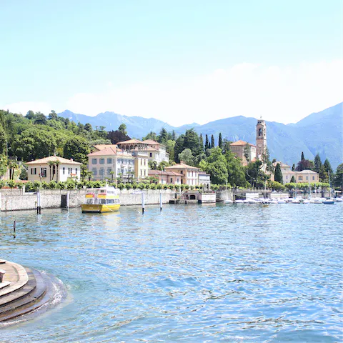Stay just a stone's throw away from the shores of Lake Como
