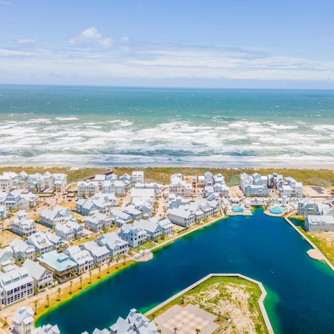 Stay on a bustling resort just a short walk from the beach