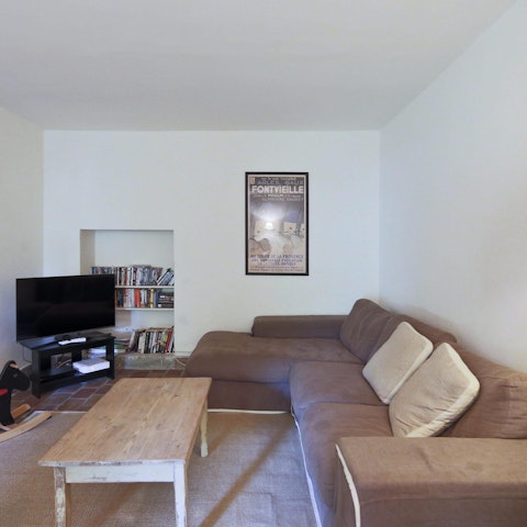 Catch a film in the cinema room
