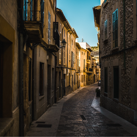 Spend a day exploring the sights in the old town of Pollenca