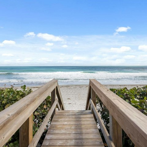 Pack a beach bag and stroll to Orlando's beautiful coast