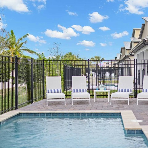 Embrace total relaxation while lounging by the pool