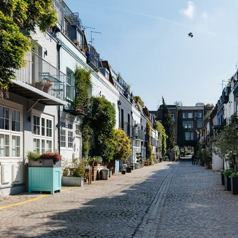 Discover the charming hidden mews homes of the Royal Borough of Kensington and Chelsea