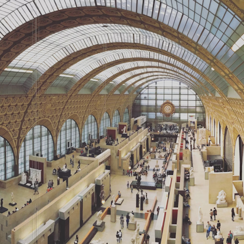 Visit the Musée d’Orsay just steps from your door