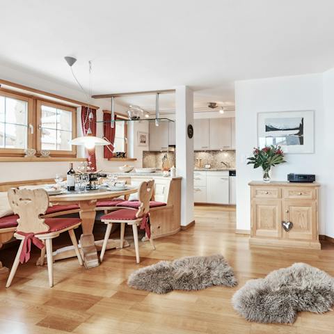 Feel warm and cosy in your well-equipped chalet