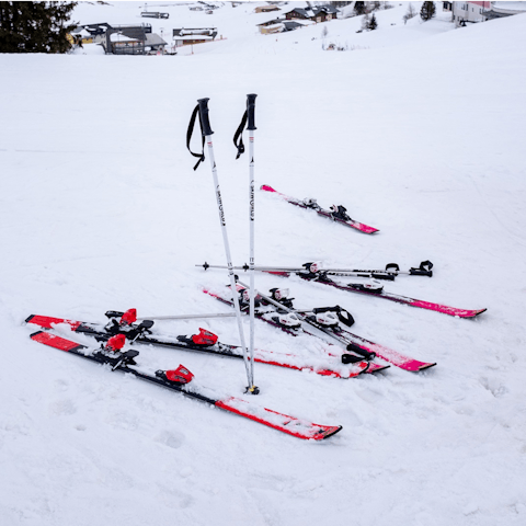 Stay just a five-minute walk from the Gotschna cable car, with easy access to the piste