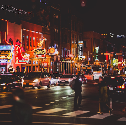 Get to know Nashville's famous music heritage in the nearby venues