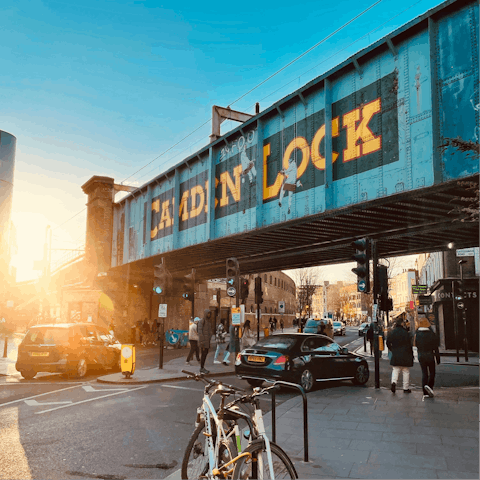 Take a stroll through the vibrant heart of Camden