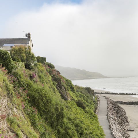 Walk to la Côte Fleurie, which  is on your doorstep