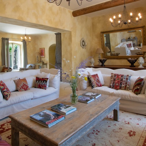 Spend cosy evenings chatting over a local rosé