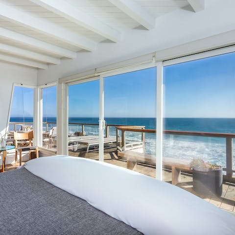 Wake up to breathtaking ocean views each morning