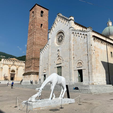 Discover Duomo di Pietrasanta, just a five minute walk away