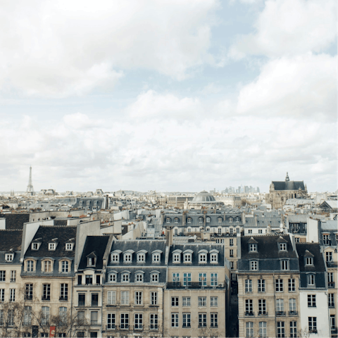 Fall in love with Paris while exploring the city centre