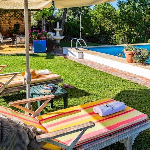 Make the most of days with no plans and relax by the pool