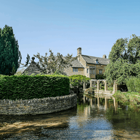 Spend the day in Bourton-on-the-Water, 10 miles away