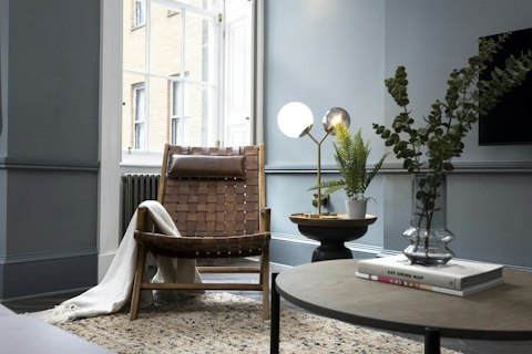 Spend evenings in a Georgian living space
