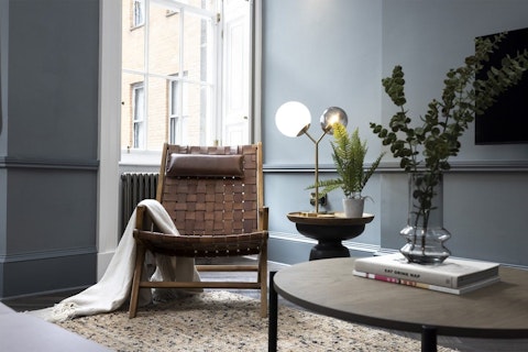 Spend evenings in a Georgian living space