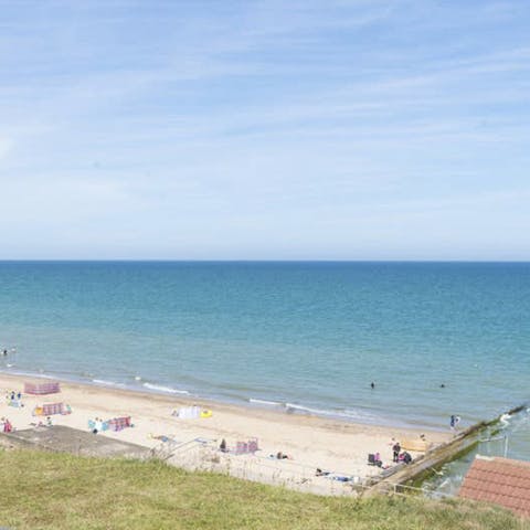 Stay in the seaside town of Mundesley, Norfolk