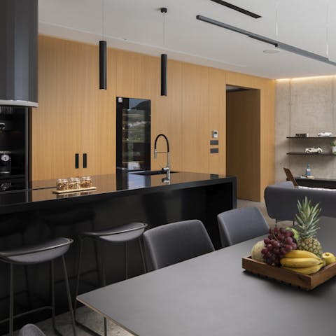 Let the private chef handle the cooking at the weekend