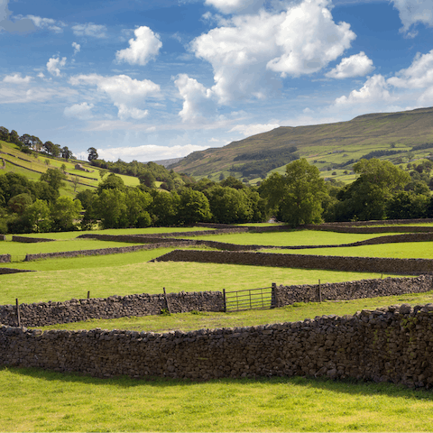 Explore the distinctive landscape of the Yorkshire Dales