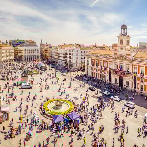 Discover the old charm of Madrid from this Atocha location
