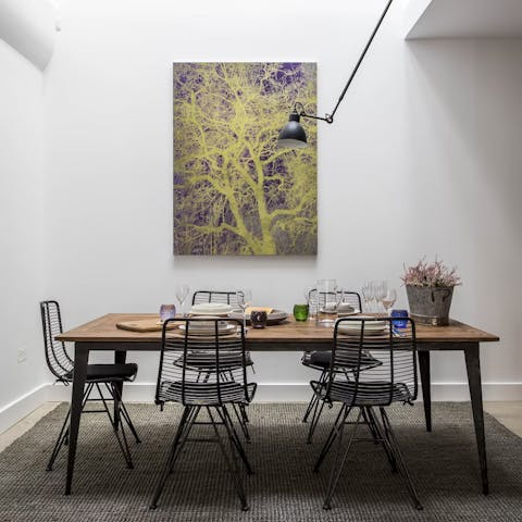 Tuck into a hearty breakfast before embarking on a London adventure